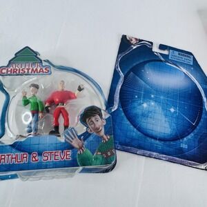 Arthur Christmas Arthur & Steve Action Figures Lot 2011‎ Movie Toy